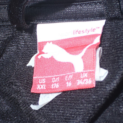 Puma Men's Black Green Track Jacket XXL Sport Lifestyle