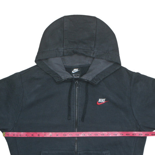Nike Men's Black Full Zip Hoodie M Fleece Sportswear