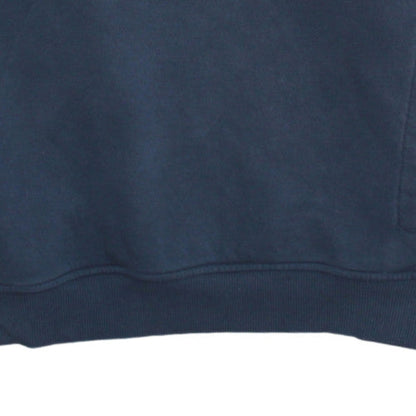The North Face Men's Blue XL Pullover Hoodie Fleece Logo Sweatshirt