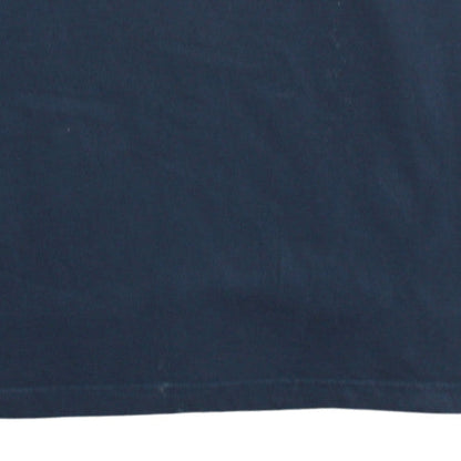 Carhartt Men's Navy Henley Long Sleeve Loose Fit T-Shirt XL