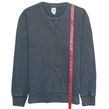 GAP Mens Grey Pullover Sweatshirt Small Regular Fit Crew Neck
