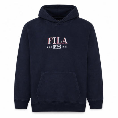 Fila Men's Blue XL Pullover Hoodie Sweatshirt Logo Sportswear
