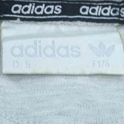 Adidas Women Grey Crew Neck Pullover Sweatshirt Size 12