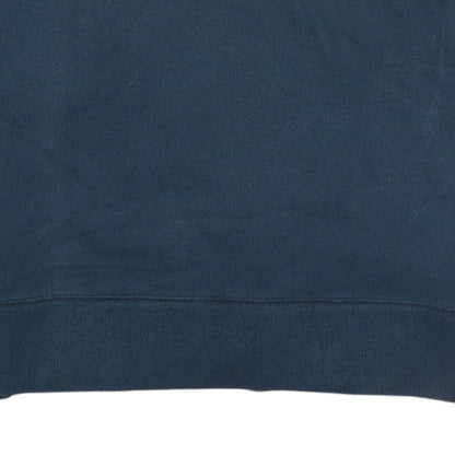 GAP Men's Blue Logo Pullover Sweatshirt Size M Crew Neck