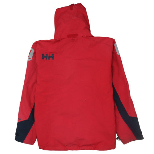 Helly Hansen Men's Red Waterproof Parka Jacket Size L