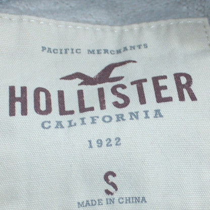 Hollister Mens Grey Pullover Hoodie Small Regular Fit