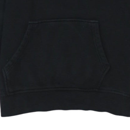 Adidas Womens Black Pullover Hoodie Size 14 Cotton Blend