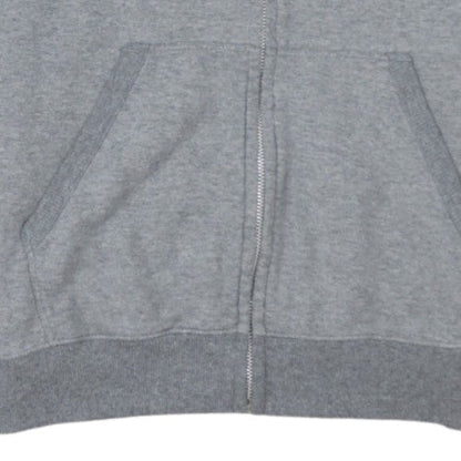 Vans Men’s Grey Full Zip Hoodie Large Fleece Skate Style Excellent