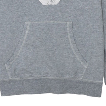 Champion Men's Grey Pullover Hoodie M Regular Fit Graphic Print