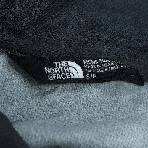 The North Face Men's Grey Pullover Hoodie S Logo Outdoor Style