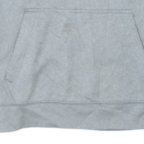 The North Face Men's Grey Pullover Hoodie S Logo Outdoor Style