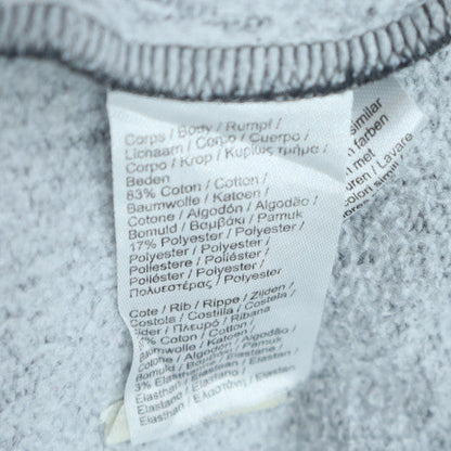 Lacoste Sport Men's Grey Cotton Blend Crew Neck Sweatshirt M
