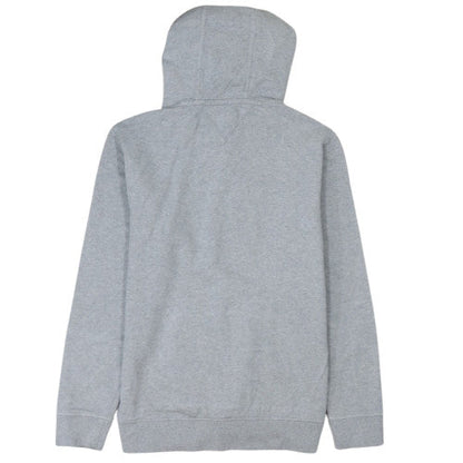 Tommy Jeans Men's Grey Regular Fit Hoodie Small Graphic Print Cotton Blend