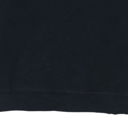 Under Armour Mens Black Small Crew Neck Sweatshirt ColdGear Loose Fit