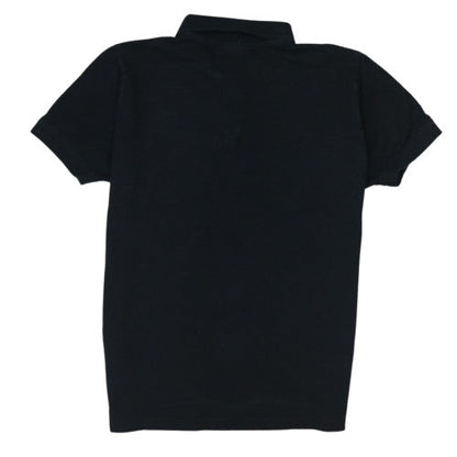 Kappa Men's Black Regular Fit Cotton Polo Shirt Size L