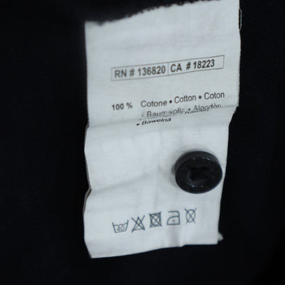 Kappa Men's Black Regular Fit Cotton Polo Shirt Size L