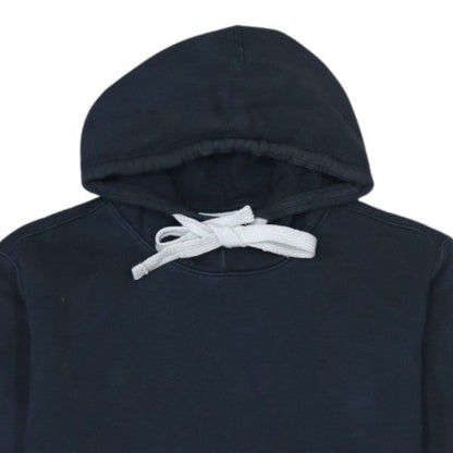 Champion Women's Navy Red Colourblock Pullover Hoodie Large 100% Cotton