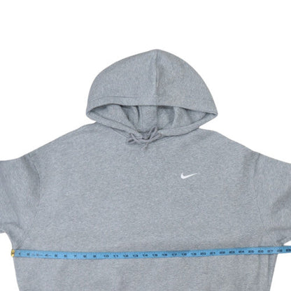 Nike Women’s Grey XL Pullover Hoodie with Logo