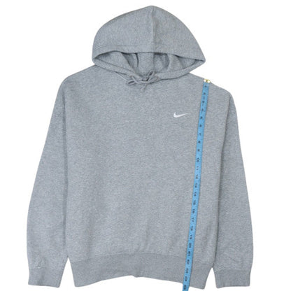 Nike Women’s Grey XL Pullover Hoodie with Logo
