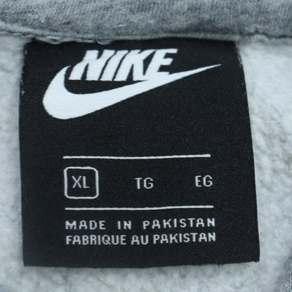 Nike Women’s Grey XL Pullover Hoodie with Logo