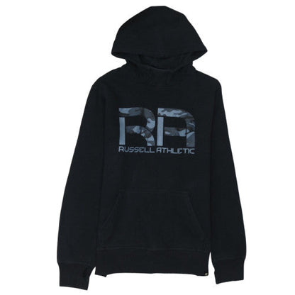Russell Athletic Men's Black XL Pullover Hoodie Fleece Sportswear
