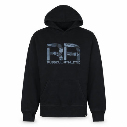 Russell Athletic Men's Black XL Pullover Hoodie Fleece Sportswear
