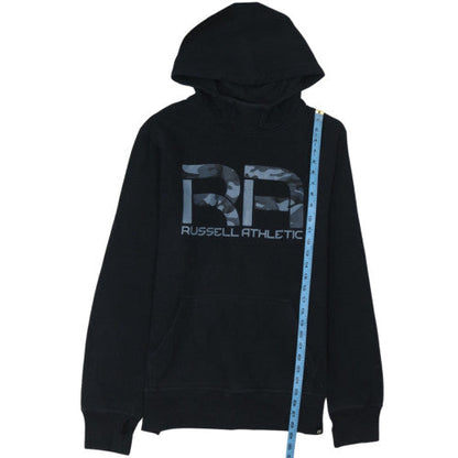 Russell Athletic Men's Black XL Pullover Hoodie Fleece Sportswear