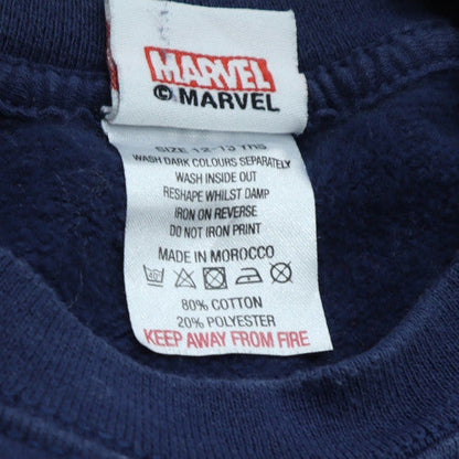 Marvel Boys Blue The Avengers Pullover Sweatshirt 7-8 Years