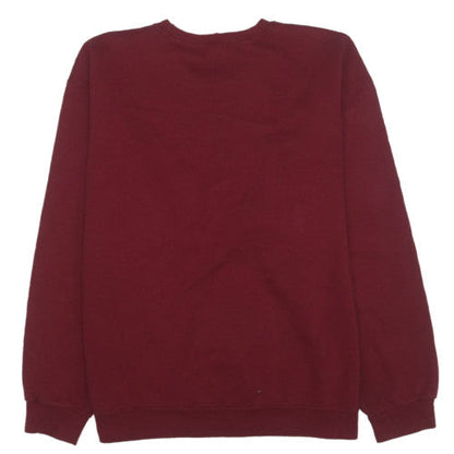 Nike Men’s Burgundy AIR Logo Crew Neck Sweatshirt XL