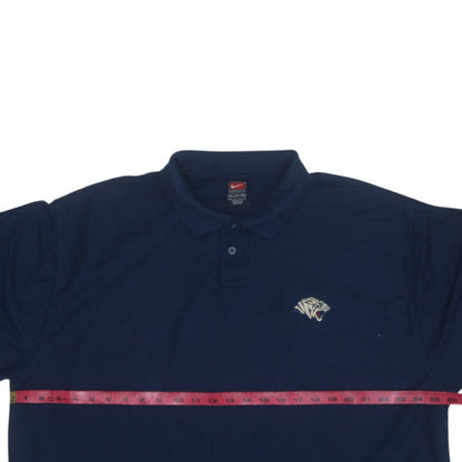 Nike Men's Blue 2XL Dri-Fit Polo Shirt Regular Fit Sports Top