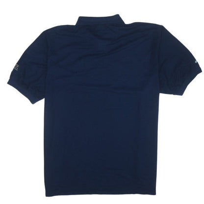 Nike Men's Blue 2XL Dri-Fit Polo Shirt Regular Fit Sports Top