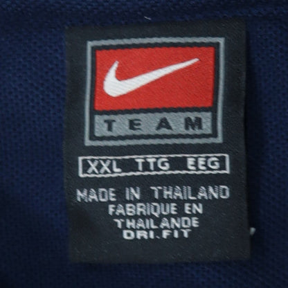 Nike Men's Blue 2XL Dri-Fit Polo Shirt Regular Fit Sports Top