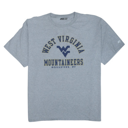 Russell Men’s Grey West Virginia Mountaineers 2XL T-Shirt