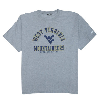 Russell Men’s Grey West Virginia Mountaineers 2XL T-Shirt
