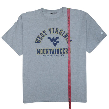 Russell Men’s Grey West Virginia Mountaineers 2XL T-Shirt