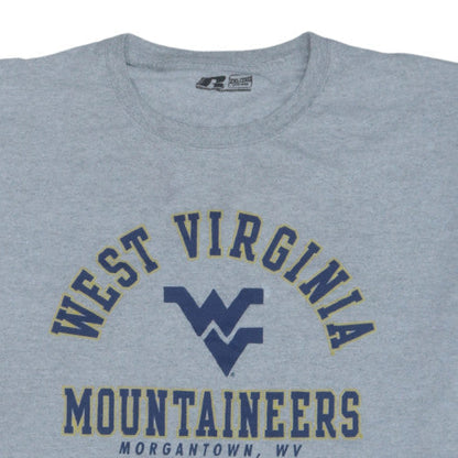 Russell Men’s Grey West Virginia Mountaineers 2XL T-Shirt