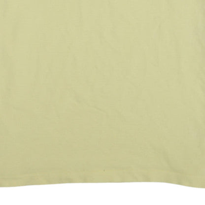 Chaps Men's Beige Short Sleeve Polo Shirt XL Classic Fit Cotton