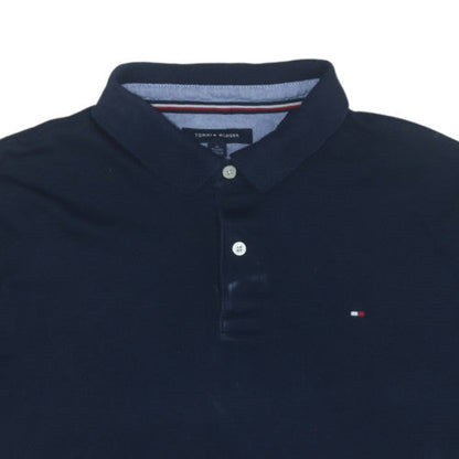 Tommy Hilfiger Men's Navy Blue XL Classic Cotton Polo Shirt