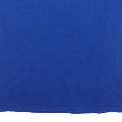Russell Men's Blue 3XL Graphic Crew Neck T-Shirt Cotton Sports Tee