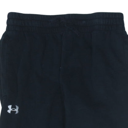 Under Armour Men's Black Jogger Trousers S Fleece Pants