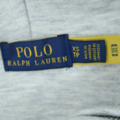 Polo Ralph Lauren Women Grey Full Zip Hoodie XS Classic Fit