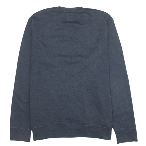 Champion Men's Grey Pullover Sweatshirt L Logo Crew Neck