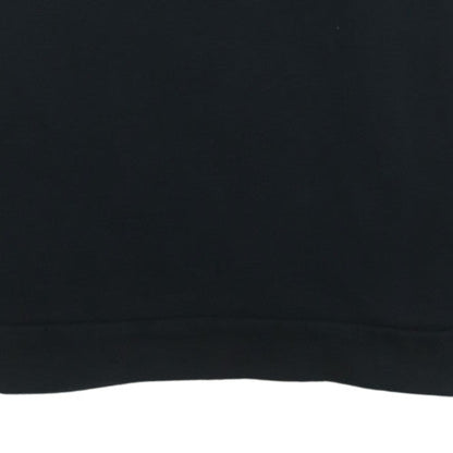 Adidas Men's Black L Pullover Sweatshirt Fleece Crew Neck Regular Fit