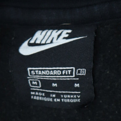Nike Men's Black Pullover Hoodie M Regular Fit Fleece Sportswear