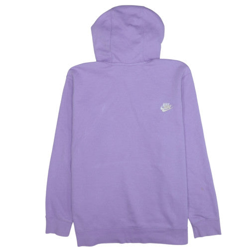 Nike Womens Purple XL Pullover Hoodie Sweatshirt with Logo
