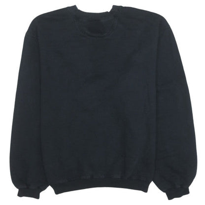 Champion Men's Black Crew Neck Pullover Sweatshirt Size L