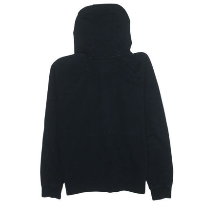 Nike Women Black Full Zip Hoodie Small Hooded Sweatshirt