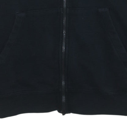 Nike Women Black Full Zip Hoodie Small Hooded Sweatshirt