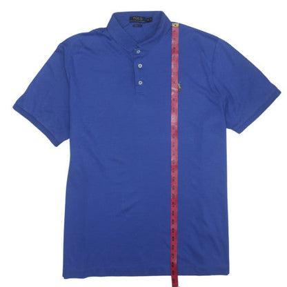 Ralph Lauren Men's Blue Classic Fit Short Sleeve Polo Shirt XL