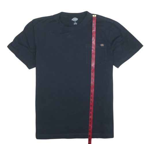 Dickies Mens Black XL Crew Neck Short Sleeve Cotton T-Shirt